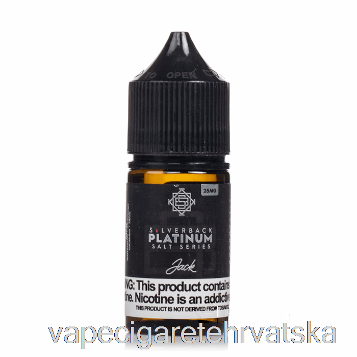 Vape Cigarete Jack - Silverback Platinum Series Soli - 30ml 25mg